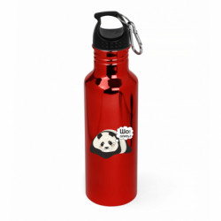 Бутылка металлическая Aurum Панда шо - FATLINE Бутылка металлическая Aurum Панда шо