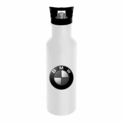 Пляшка металева Dynamic BMW Black & White - FATLINE Пляшка металева Dynamic BMW Black & White
