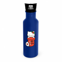 Бутылка металлическая Dynamic Christmas Hello Kitty - FATLINE Бутылка металлическая Dynamic Christmas Hello Kitty