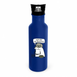 Бутылка металлическая Dynamic Хоть бы не *бануло - FATLINE Бутылка металлическая Dynamic Хоть бы не *бануло