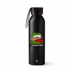 Бутылка металлическая Jumbo Аhegao PePe - FATLINE Бутылка металлическая Jumbo Аhegao PePe