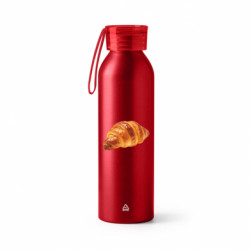 Бутылка металлическая Jumbo Аппетитный круассан - FATLINE Бутылка металлическая Jumbo Аппетитный круассан