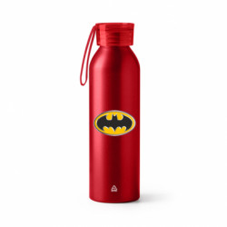 Бутылка металлическая Jumbo Batman Gold Logo - FATLINE Бутылка металлическая Jumbo Batman Gold Logo