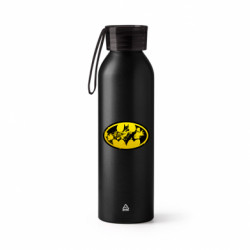 Бутылка металлическая Jumbo Batman Graffiti - FATLINE Бутылка металлическая Jumbo Batman Graffiti