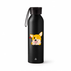 Бутылка металлическая Jumbo Cute Corgi Puppy - FATLINE Бутылка металлическая Jumbo Cute Corgi Puppy