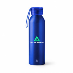 Бутылка металлическая Jumbo Delta Force logo - FATLINE Бутылка металлическая Jumbo Delta Force logo