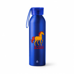 Бутылка металлическая Jumbo Лошадь символ 2026 года - FATLINE Бутылка металлическая Jumbo Лошадь символ 2026 года