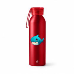 Бутылка металлическая Jumbo милая акула - FATLINE Бутылка металлическая Jumbo милая акула