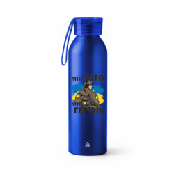 Бутылка металлическая Jumbo Мой папа - мой герой - FATLINE Бутылка металлическая Jumbo Мой папа - мой герой