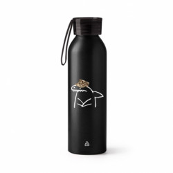 Бутылка металлическая Jumbo Наша акула - FATLINE Бутылка металлическая Jumbo Наша акула