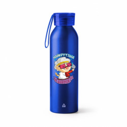 Бутылка металлическая Jumbo Самая крутая бабушка - FATLINE Бутылка металлическая Jumbo Самая крутая бабушка