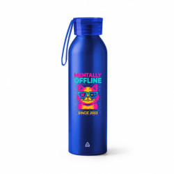 Бутылка металлическая Jumbo Мысленно оффлайн - FATLINE Бутылка металлическая Jumbo Мысленно оффлайн