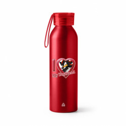 Бутылка металлическая Jumbo Shadow is my boyfriend - FATLINE Бутылка металлическая Jumbo Shadow is my boyfriend