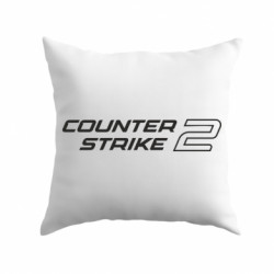 Подушка габардин Counter Strike 2 Logo - FATLINE Подушка габардин Counter Strike 2 Logo