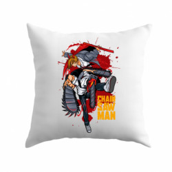 Подушка габардин Denji Chainsaw Man art