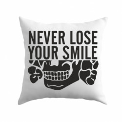 Подушка габардин Never Lose Your Smile - FATLINE Подушка габардин Never Lose Your Smile