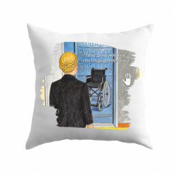 Подушки габардин