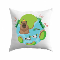 Подушки габардин