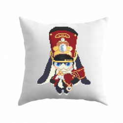 Подушка габардин Пиксельный Пом-Пом - FATLINE Подушка габардин Пиксельный Пом-Пом