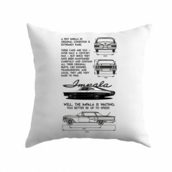Подушка плюш 1967 Chevrolet Impala - FATLINE Подушка плюш 1967 Chevrolet Impala