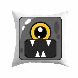 Подушка плюш Cute black boss