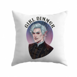 Подушка плюш Girl dinner - FATLINE Подушка плюш Girl dinner