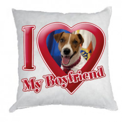 Подушка плюш I love my Boyfriend Пес Патрон - FATLINE Подушка плюш I love my Boyfriend Пес Патрон