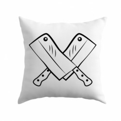 Подушка плюш Knives
