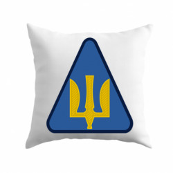 Подушка плюш Нарукавный знак воздушных сил Украины - FATLINE Подушка плюш Нарукавный знак воздушных сил Украины