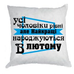 Подушки плюш
