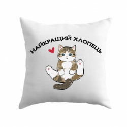 Подушка плюш Самый лучший Парень