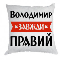 Подушки плюш