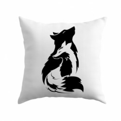 Подушка плюш Wolf And Fox