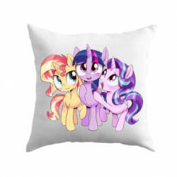 Подушка габардин Pony friends