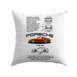 Подушка габардин Porsche 911 - FATLINE Подушка габардин Porsche 911