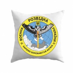 Подушка габардин Военная разведка Украина, сова