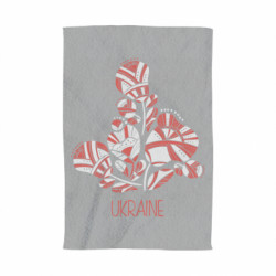 Полотенце Українські орнаменті квіти - FATLINE Полотенце Українські орнаменті квіти