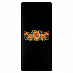 Повербанк 10000 mAh Імітація вишивки соняхи - FATLINE Повербанк 10000 mAh Імітація вишивки соняхи