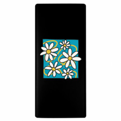 Повербанк 10000 mAh Ромашки на блакитному - FATLINE Повербанк 10000 mAh Ромашки на блакитному