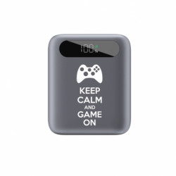 Повербанк 10000 mAh Tipo KEEP CALM and GAME ON