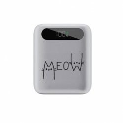 Повербанк 10000 mAh Tipo Meow cats text
