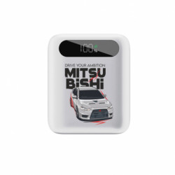 Повербанк 10000 mAh Tipo Mitsubishi Drive your ambition - FATLINE Повербанк 10000 mAh Tipo Mitsubishi Drive your ambition