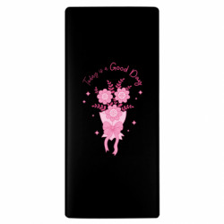 Повербанк 10000 mAh Today is Good Day Рожевий букет - FATLINE Повербанк 10000 mAh Today is Good Day Рожевий букет