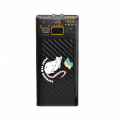 Повербанк 20000 mAh Air Крыса Pray For Ukraine - FATLINE Повербанк 20000 mAh Air Крыса Pray For Ukraine