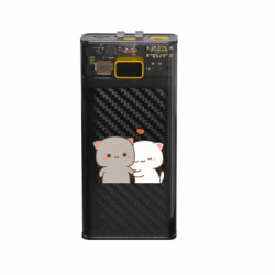 Повербанк 20000 mAh Air Пара котиков - FATLINE Повербанк 20000 mAh Air Пара котиков