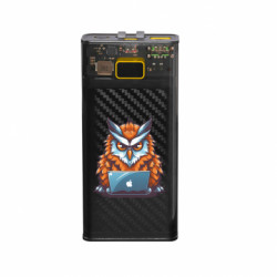 Повербанк 20000 mAh Air Сова за макбуком - FATLINE Повербанк 20000 mAh Air Сова за макбуком