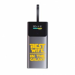 Повербанк 9000 mAh Unic Best wife in the Galaxy - FATLINE Повербанк 9000 mAh Unic Best wife in the Galaxy