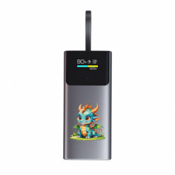 Повербанк 9000 mAh Unic Дракон символ 2024 року - FATLINE Повербанк 9000 mAh Unic Дракон символ 2024 року