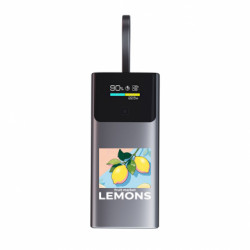 Повербанк 9000 mAh Unic Fruit market lemons - FATLINE Повербанк 9000 mAh Unic Fruit market lemons