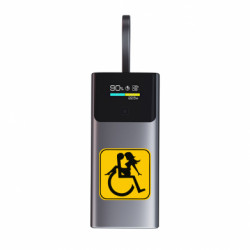 Повербанк 9000 mAh Unic Хтива людина з інвалідністю - FATLINE Повербанк 9000 mAh Unic Хтива людина з інвалідністю